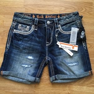 Rock Revival Jean Shorts